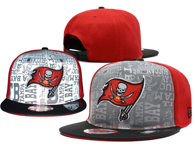 Tampa Bay Buccaneers 2014 Draft Reflective Snapback Hat SD 0613